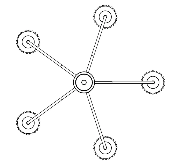 MAXIM LIGHTING 32005SW 5-Light Chandelier 1