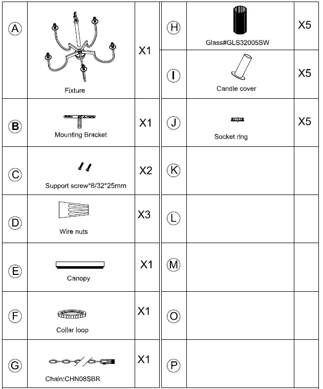 MAXIM LIGHTING 32005SW 5-Light Chandelier 2