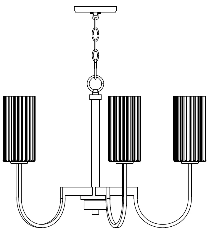MAXIM LIGHTING 32005SW 5-Light Chandelier