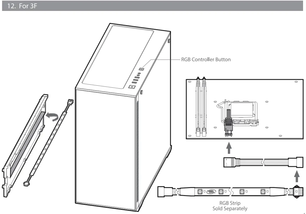 DEEPCOOL MATREXX 70 ADD RGB 3 Fans Case - Figure 13