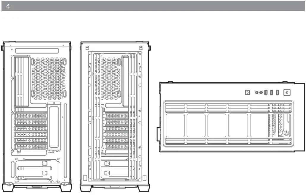 DEEPCOOL MATREXX 70 ADD RGB 3 Fans Case - Figure 5