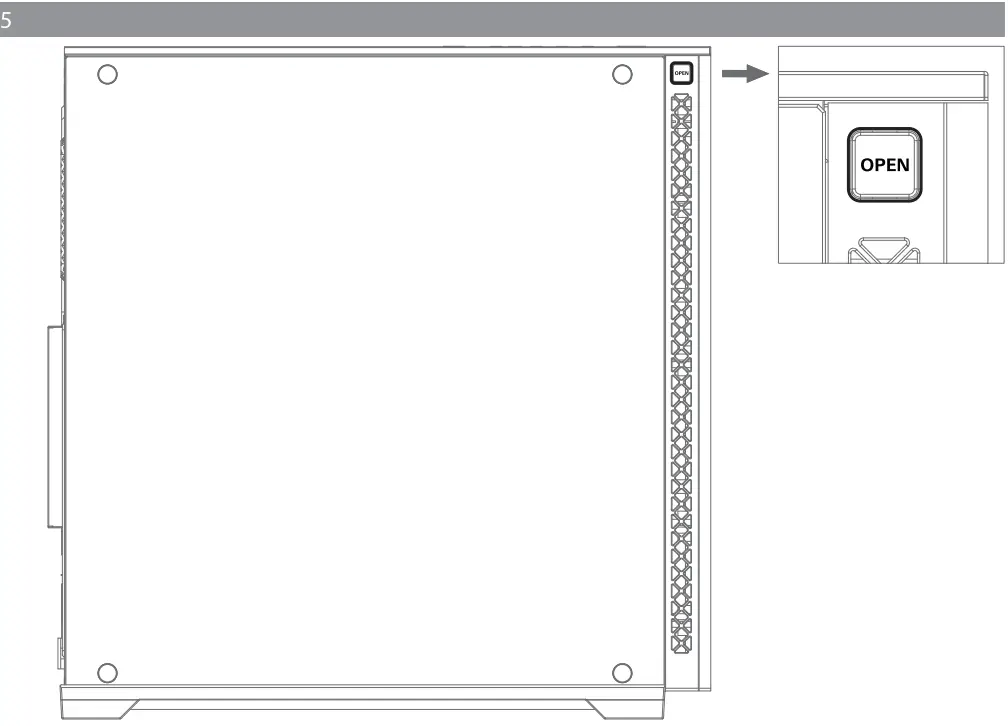 DEEPCOOL MATREXX 70 ADD RGB 3 Fans Case - Figure 6