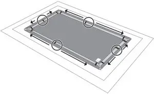 Attaching the Screen Material