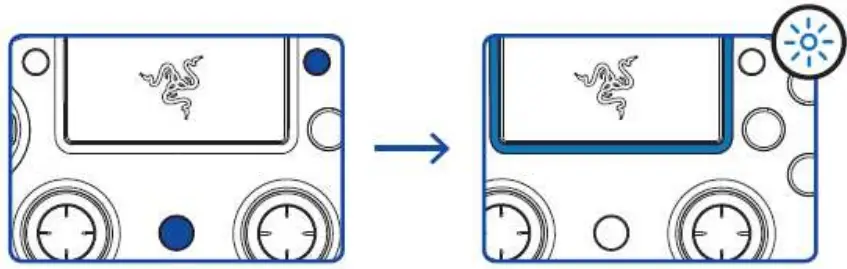 RAZER RAIJU ULTIMATE PS4 Gaming Controller - Mode switch to USB 14