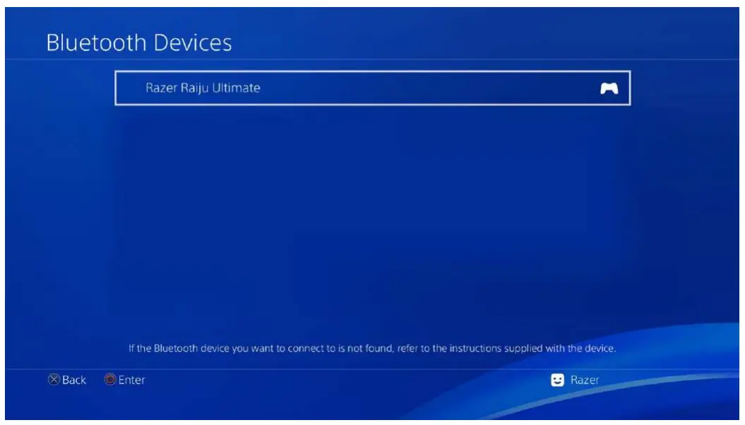 RAZER RAIJU ULTIMATE PS4 Gaming Controller - Mode switch to USB 6