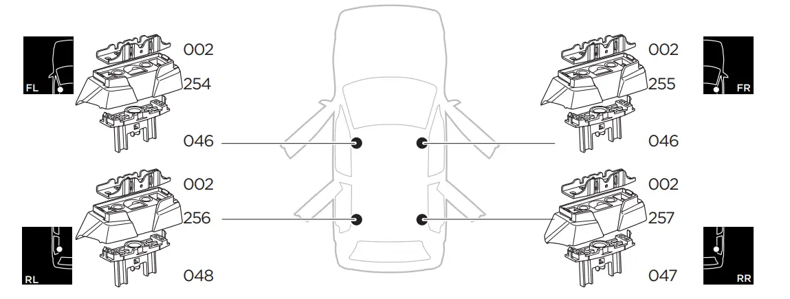 THULE-187115-Mercedes-CLA-Roof-Rack-System-FIG-3