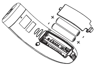 homewell ESSENTIALS V37752 No-Touch Infrared Thermometer - COMMON
