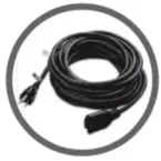 TURBRO Fireside FS23 Realistic Flames Electric Fireplace - icon 1