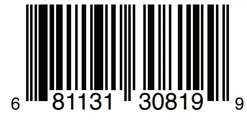 onn 9020R2 Roku Wireless Surround Speaker - barcode