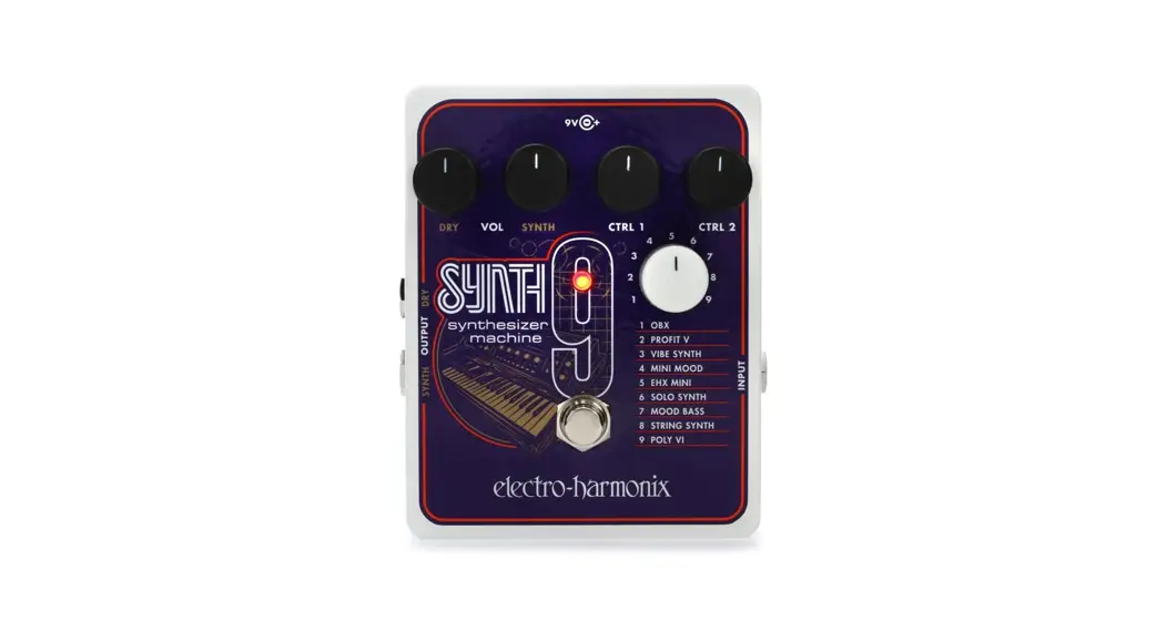 Electro-harmonix Synth9 Synthesizer Machine User Guide