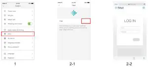 Gelius GP-BFS002 ZeroFat 2 Smart Floor Scale - Fitbit App