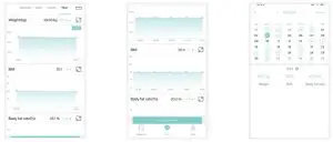 Gelius GP-BFS002 ZeroFat 2 Smart Floor Scale - View reports 1