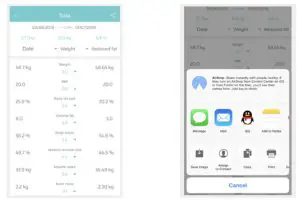 Gelius GP-BFS002 ZeroFat 2 Smart Floor Scale - View reports 2