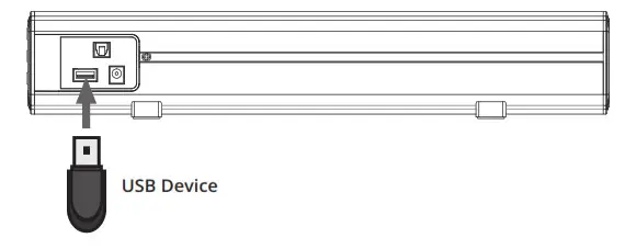 MAJORITY BOW-BAR-BLK BOWFELL Compact- USB Input