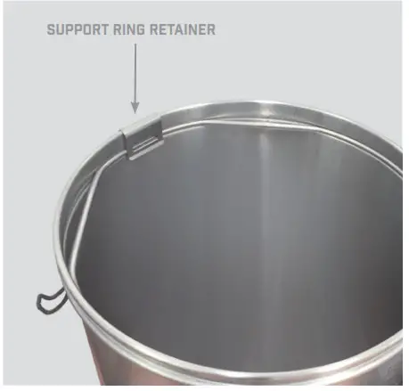 GRAINFATHER G30- LIFTING THE INNER BASKET 2