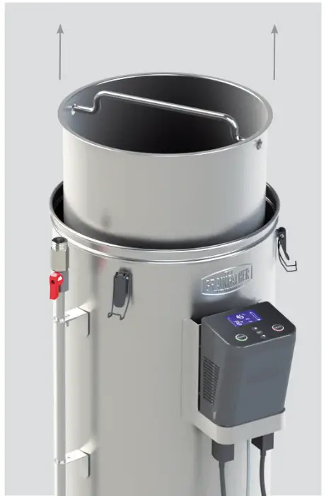 GRAINFATHER G30- LIFTING THE INNER BASKET