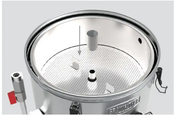 GRAINFATHER G30-OVERFLOW INLET