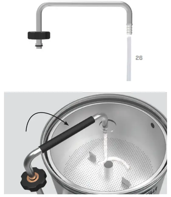 GRAINFATHER G30-RECIRCULATION PIPE