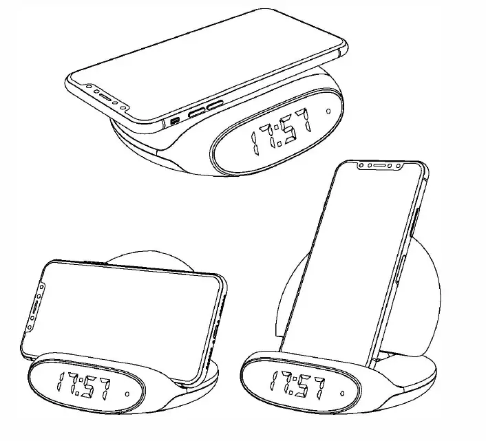 SYNC LAB SCL03-01 Wireless Charging Alarm fig1