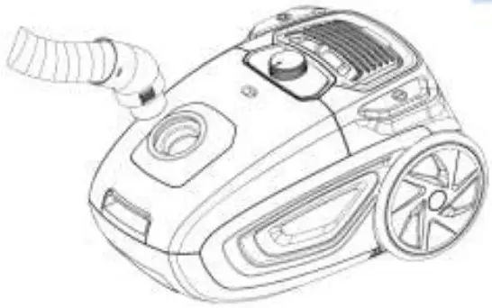 SAUBER V200 Vacuum Cleaner - adaptors