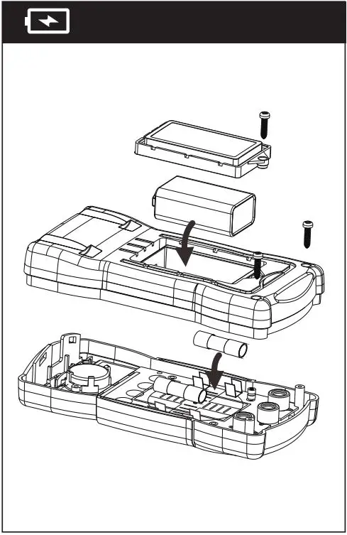 MASTECH MS8233D Digital Multimeter with NCV User Guide - Charging