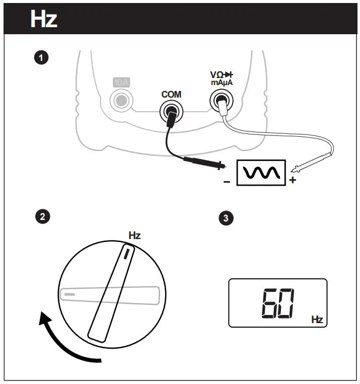 MASTECH MS8233D Digital Multimeter with NCV User Guide - Voltage