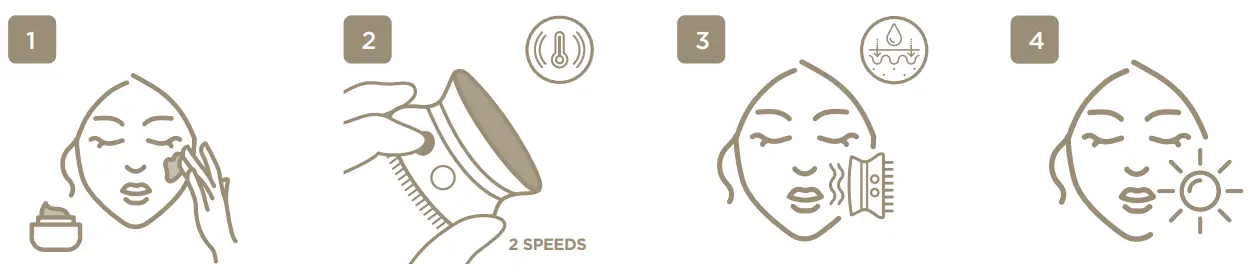 Rowenta LV8530 Lift Contour Massager - Boost