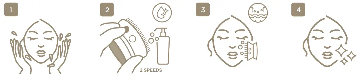 Rowenta LV8530 Lift Contour Massager - Clean