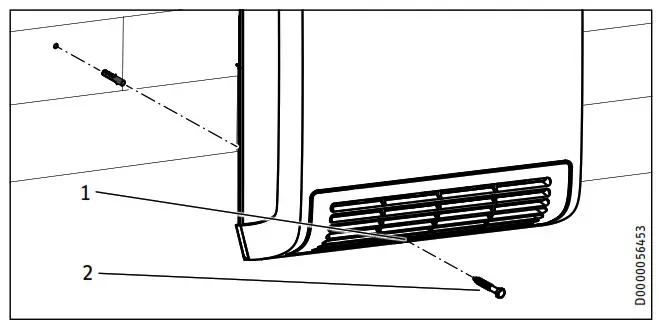 Heater installation 2