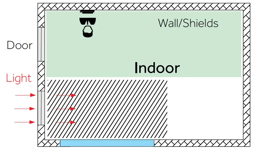 Uface M385C2VTEMP 8H Temp - curtain hung