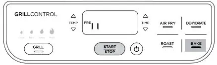 NINJA Health Grill & Air Fryer - Press the START-STOP button to begin preheating 4