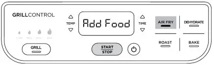 NINJA Health Grill & Air Fryer - When preheating is complete 2