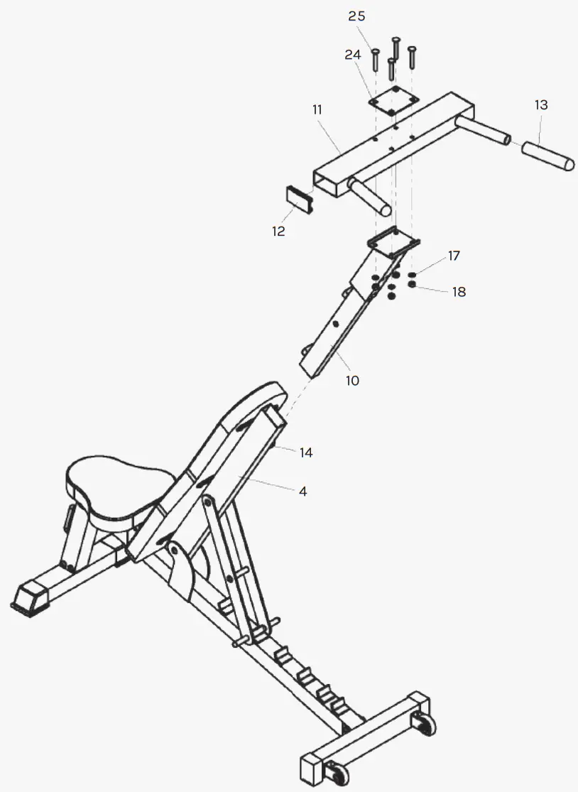 CORTEX BN 6 FID Bench Chin Up Dip Attachment - fig6