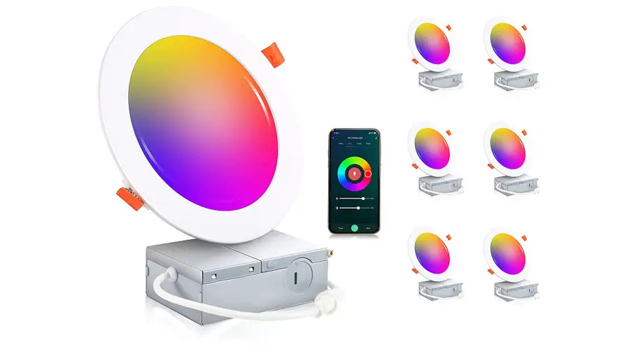 Cloudy Bay Ljd006smwh 6 Inch Wifi-ble Recessed Down Light Instruction Manual