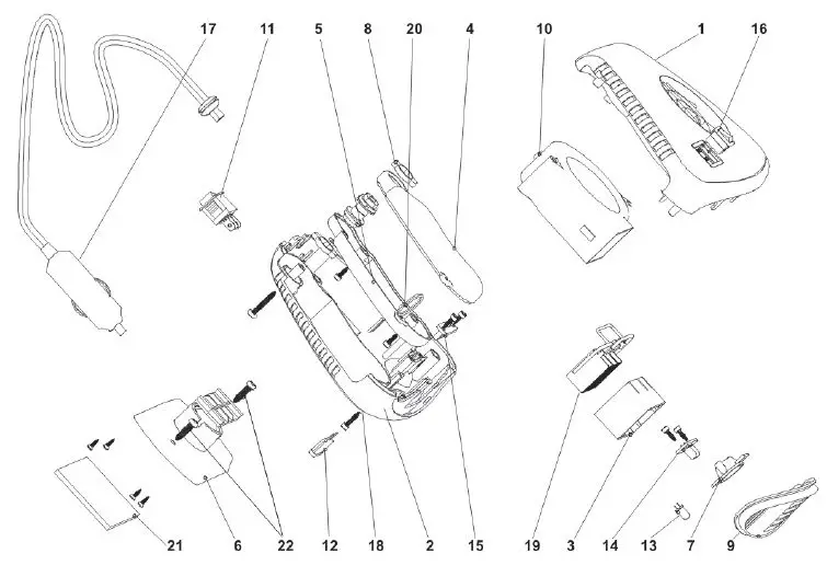 ROVIN ROC006 Portable Heater Defroster 150W-12VDC 1