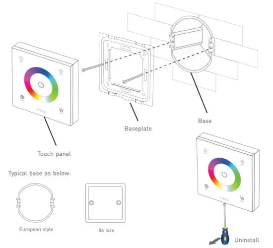 LTECH EX2 LED Touch Controller - figure 7