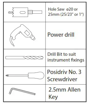 SCANSTRUT SPR 1i RM 1 Instrument Rail Mount Pod - Tools Required