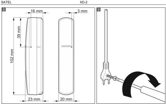 Satel XD 2 Multipurpose Detector - fig22