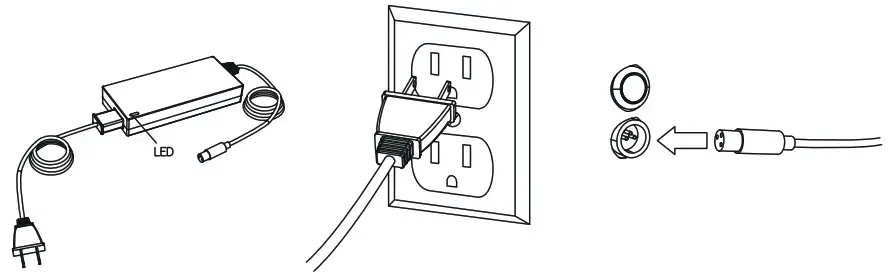 EVERCROSS EV2 Hoverboard with Seat Attachment - Charger
