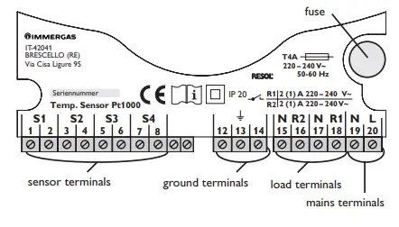 IMMERGAS Modulating remote control 5