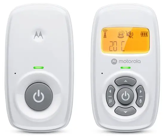 motorola AM24 Digital Audio Baby Monitor