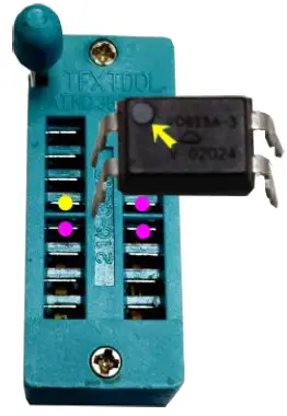 PICOTEST J2200A Optocoupler CTR Module - Optocoupler Insert Socket