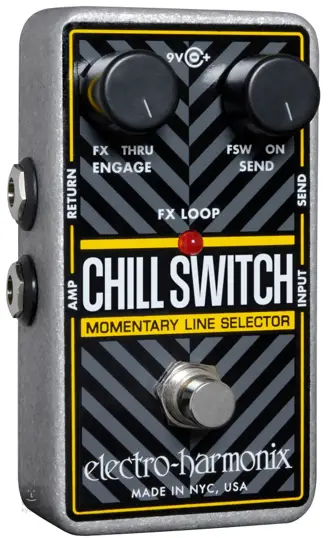 electro harmonix Chillswitch Line Selector True bypass Controls