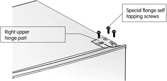 CFS3145V - REVERSING THE DOOR 2