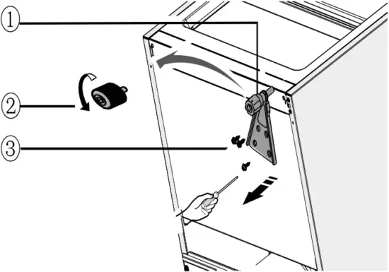 CFS3145V - REVERSING THE DOOR 7