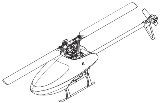 BLADE BLH7050 Infusion 180 Smart BNF Basic Electric Helicopter - 1