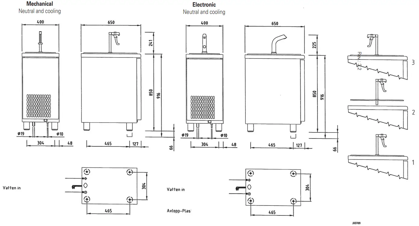 metos WD E Water Dispenser - 12