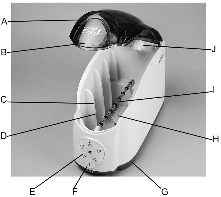 COOPER COOLER Rapid Beverage Chiling Appliance - Parts