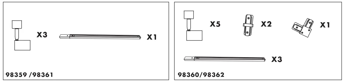 QAZQA 98359 Jeany SL 3 White Track Light 2