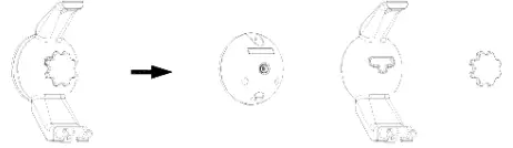 Deconstruct the wall mount